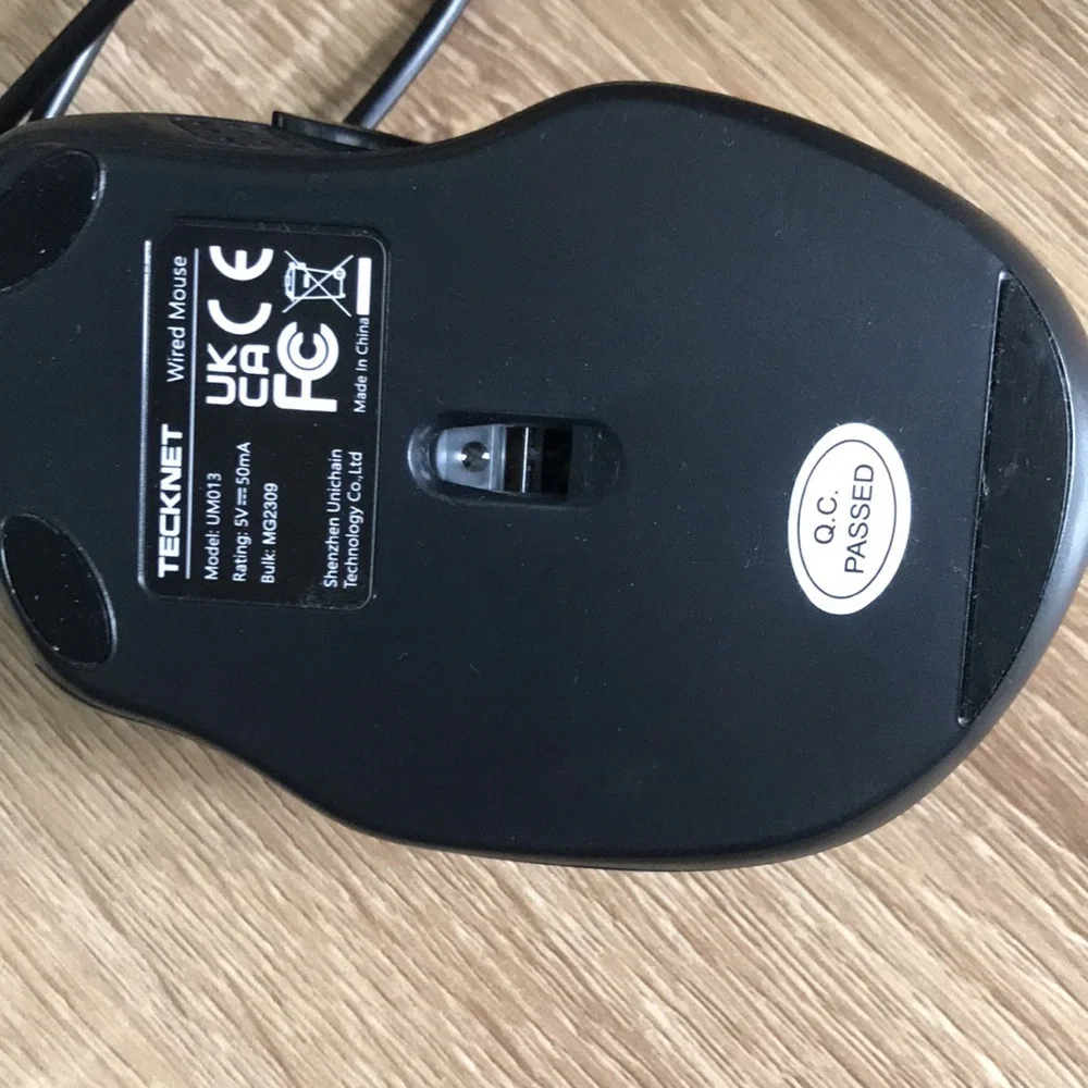 Tecknet computer mouse